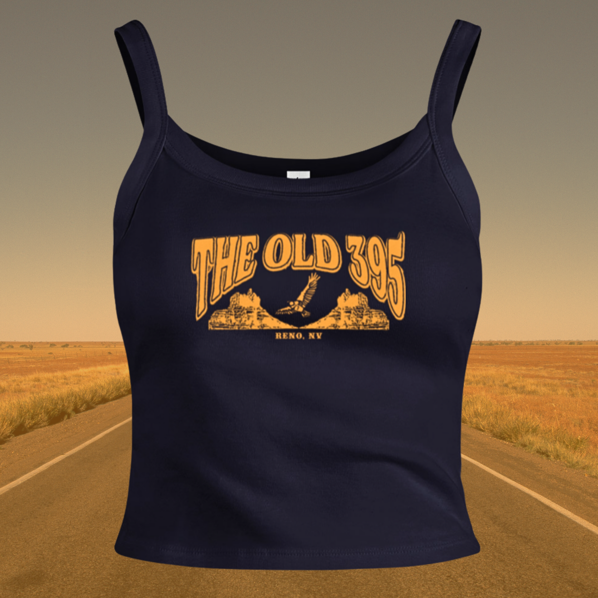 The Old 395 Spaghetti Strap Tank Top