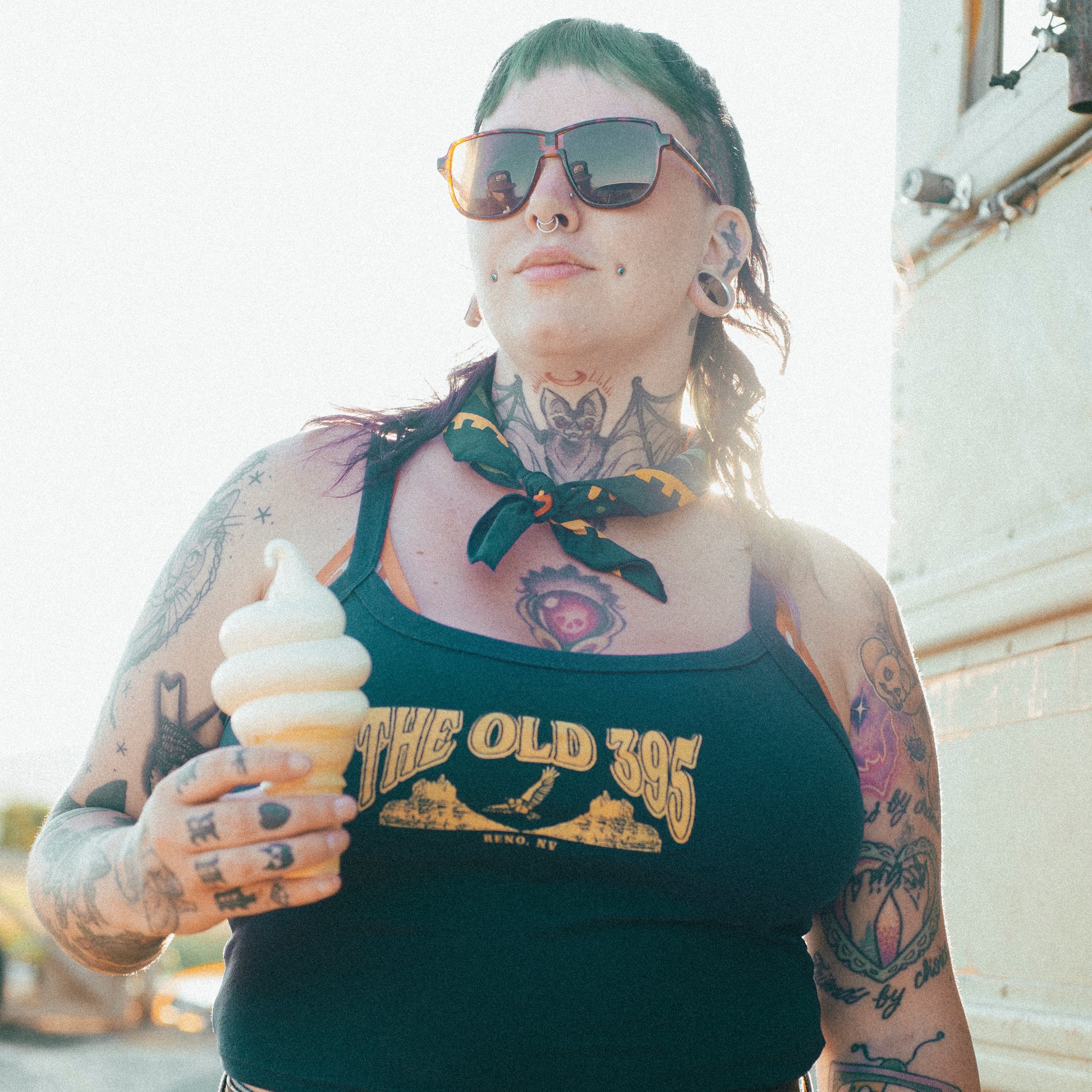 The Old 395 Spaghetti Strap Tank Top