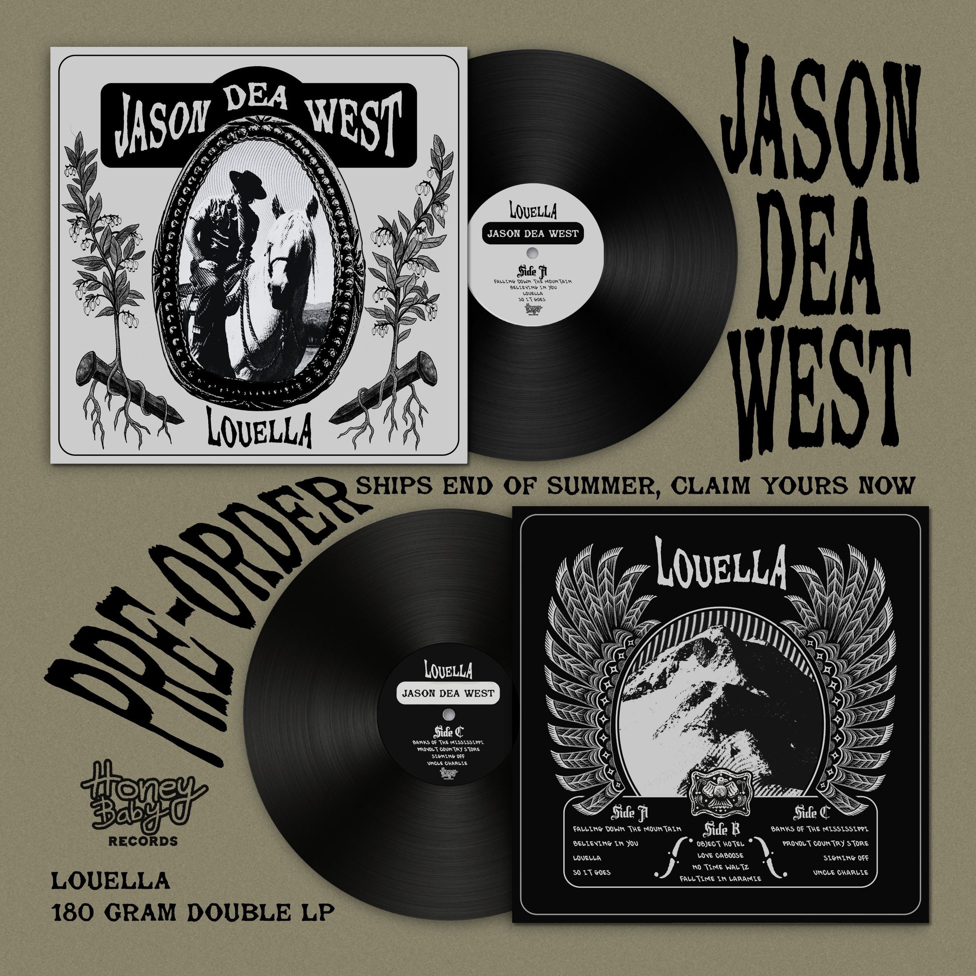PRE-ORDER Louella | Jason Dea West | Double LP